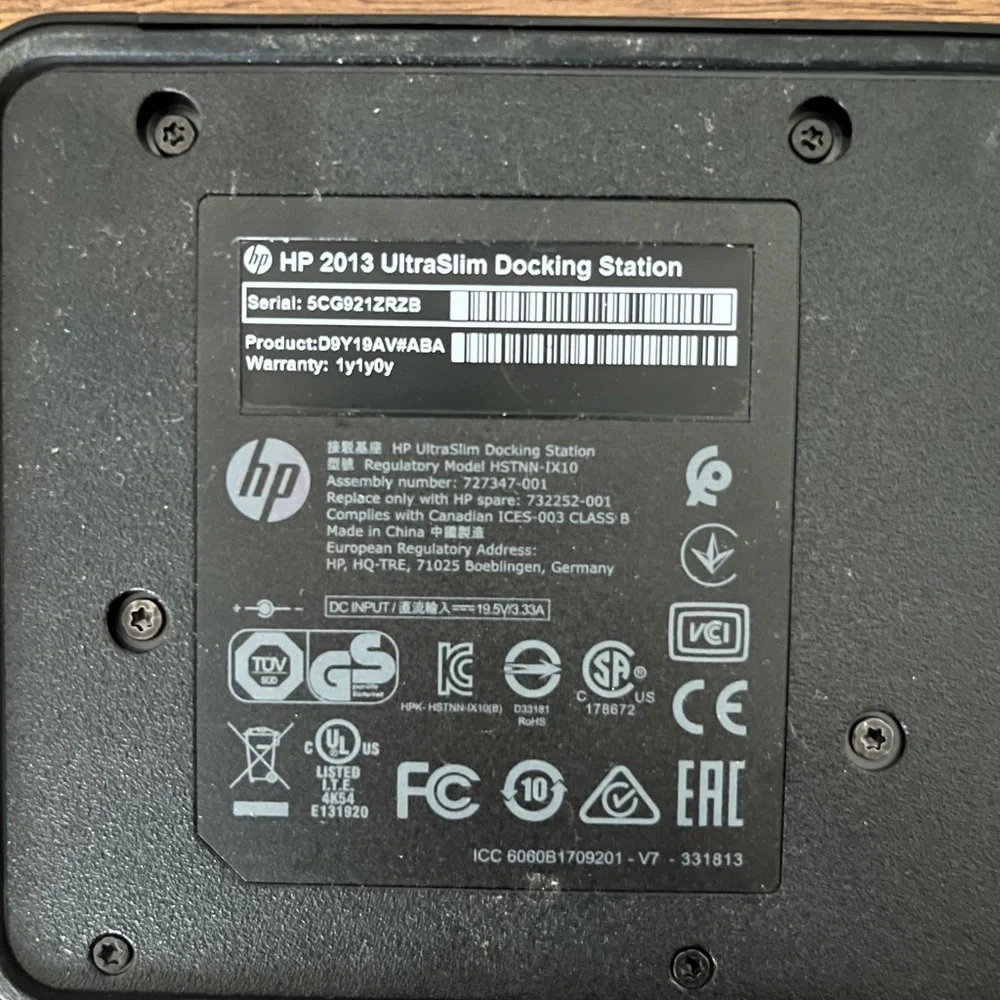 HP EliteBook Folio 9470m Ultraslim Docking Station